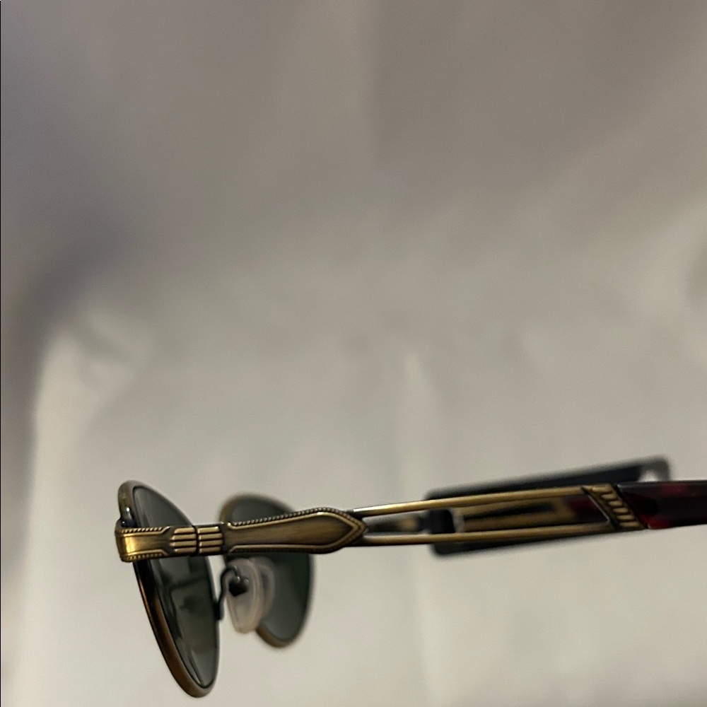Vintage Notorio N121 Stylish Gold/Tortoiseshell Sunglasses - Picture 3 of 6